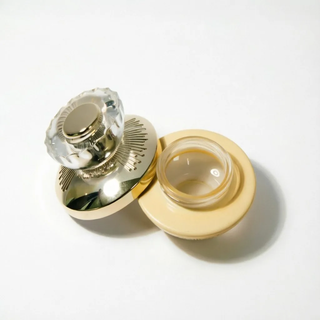 Luxury Gold Glass Essence Bottle