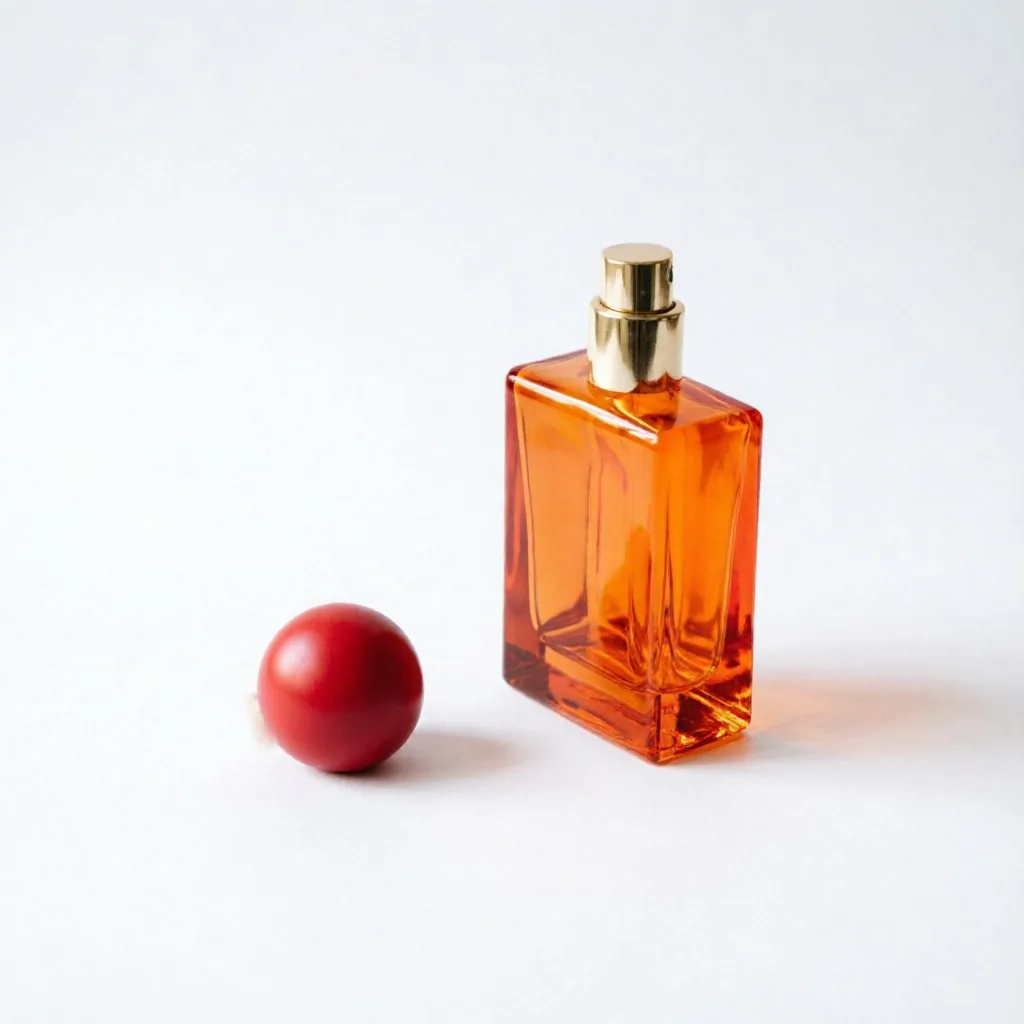 Pink Square Glass 香水ボトル 付き Ball Cap 50ml