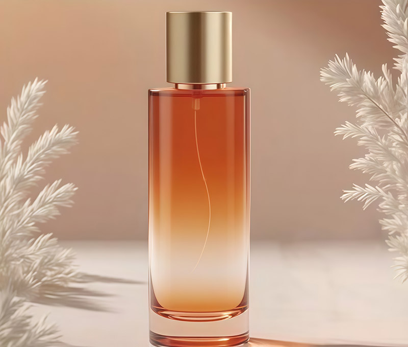 Flat Shoulder Refillable Spray Bottle Serum Essential Oil Perfume Bottle