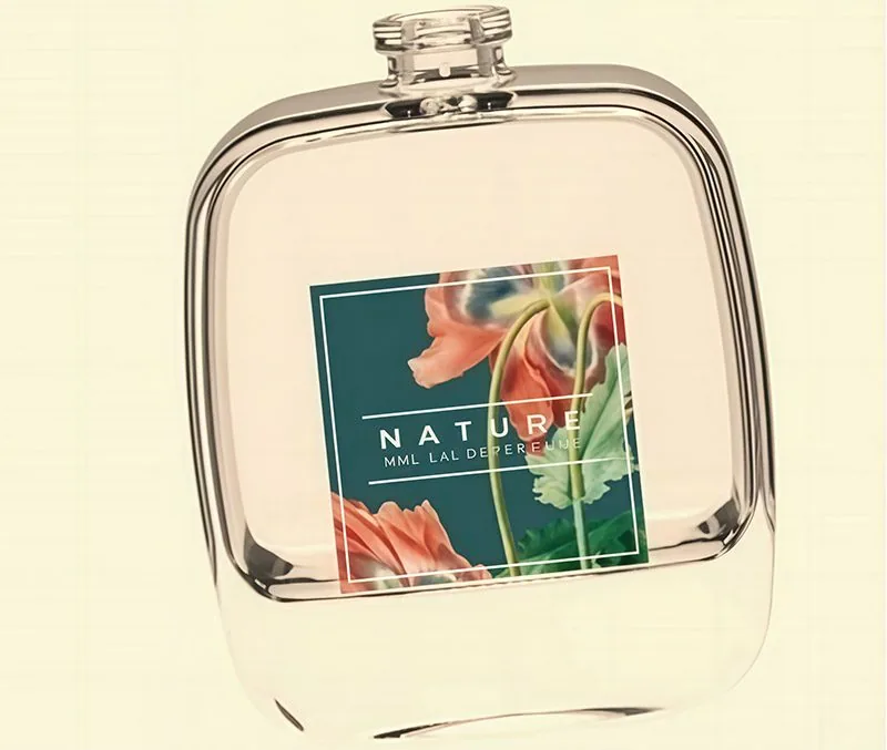 Frascos de colônia de viagem de 50ml para mulheres