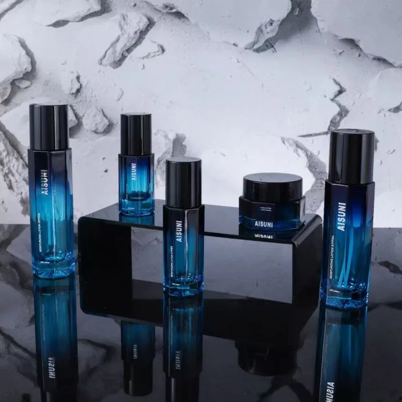 Frasco de embalagem de beleza de luxo 30g 50ml 100ml