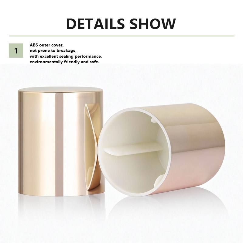 Custom gradient color essential oil glass pump bottle