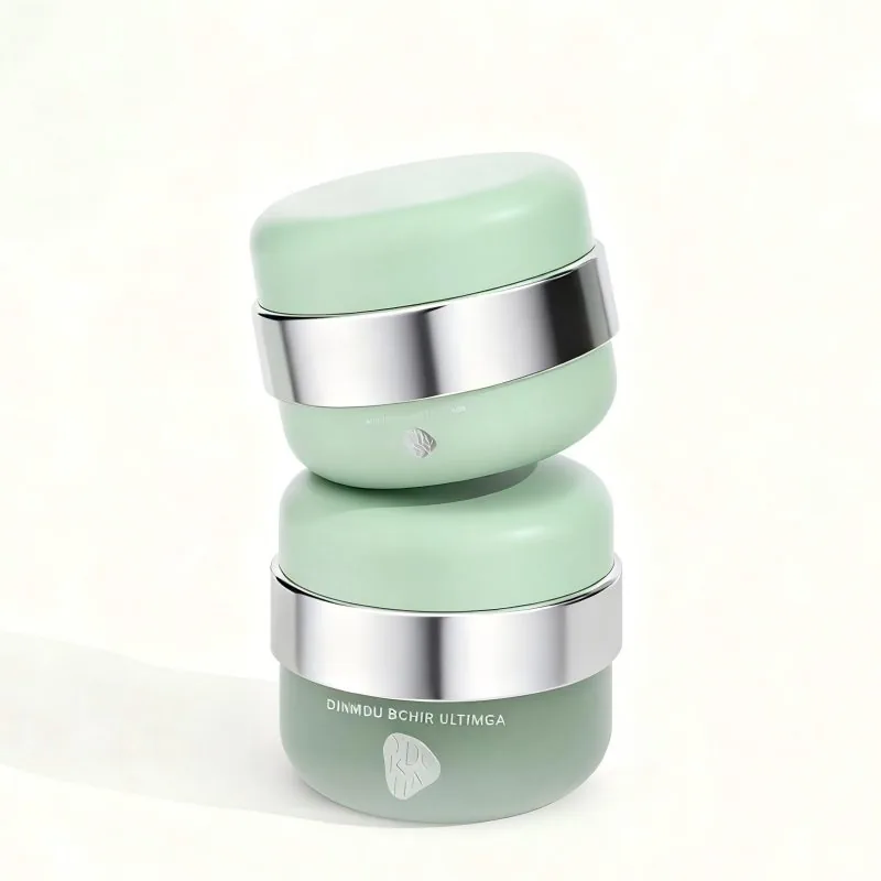 Pill-shaped, 30g and 50g, custom-made skin care lotion pump bottles and face cream jars