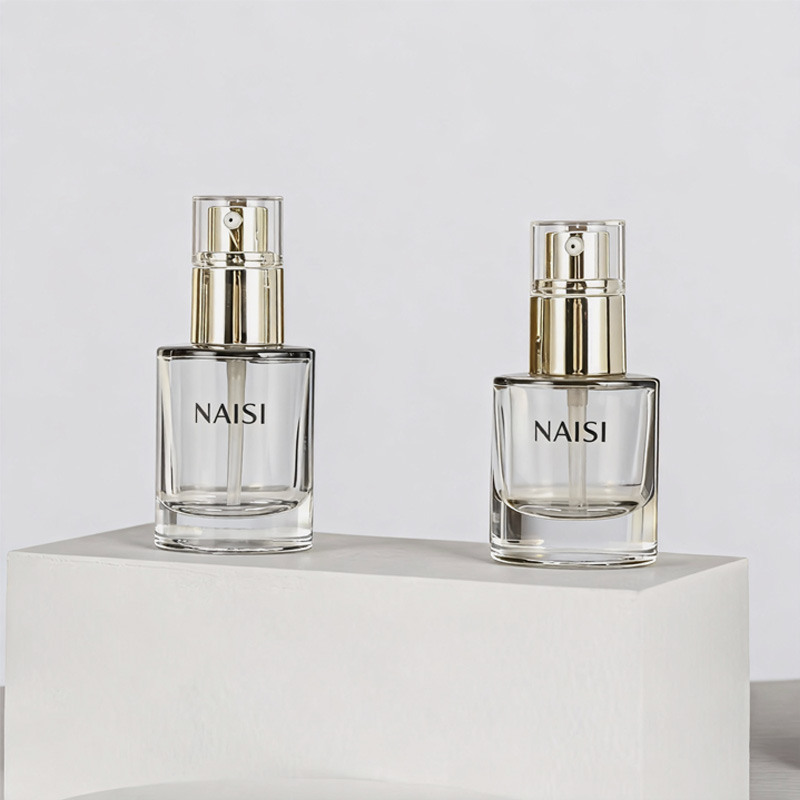 30ml, 40ml, 120ml, 100ml cosmetic spray/pump/toner essential oil glass bottle