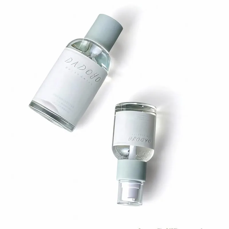 Luxury Skincare Body Lotion Pump Bottle Cosmetic Packaging Glass Bottle and Jars