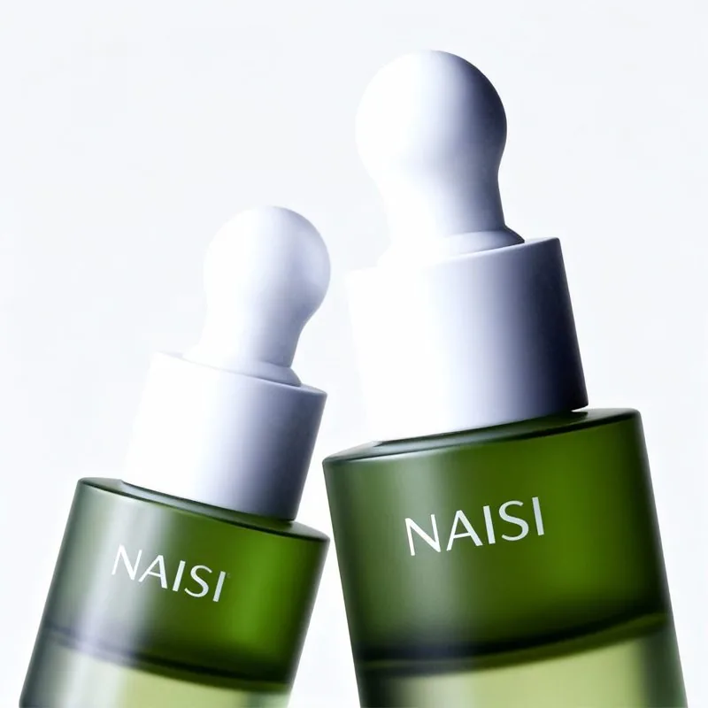 5ml 10ml açık yeşil kalın dipli küçük kapasiteli damlalıklı şişe