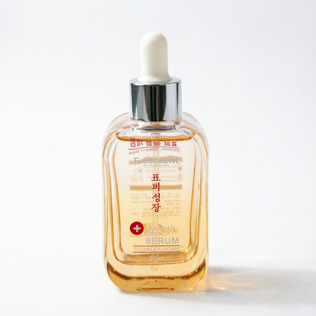 Amber Glass Serum Dropper Bottle