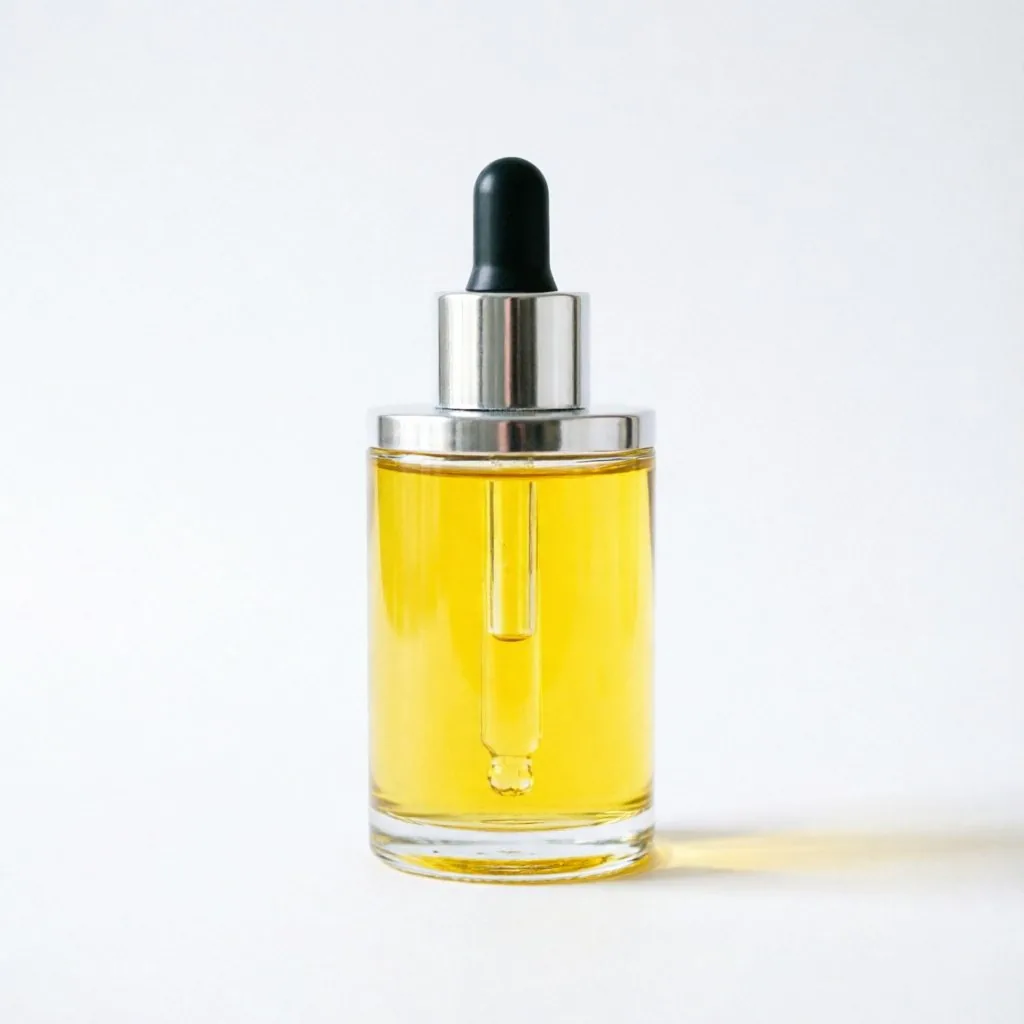 Yellow Glass esansiyel yağ şişesi with Dropper