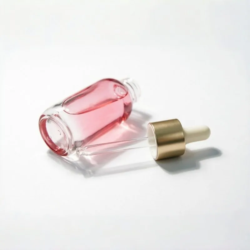 Pink Gradient Glass Essence şişe