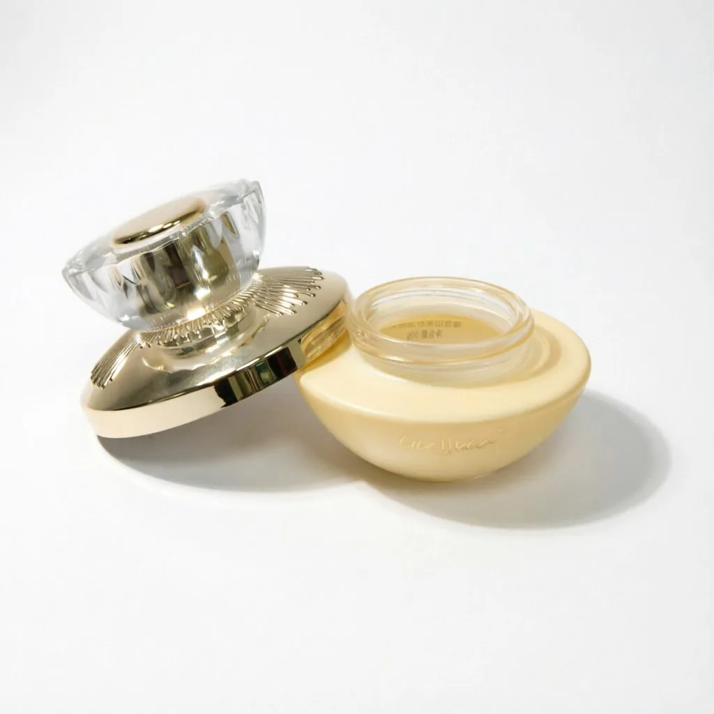 Luxury Gold Glass Essence Bottle