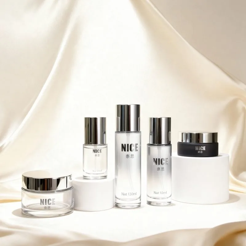 100ml 120ml ローションボトル化粧品ガラス包装