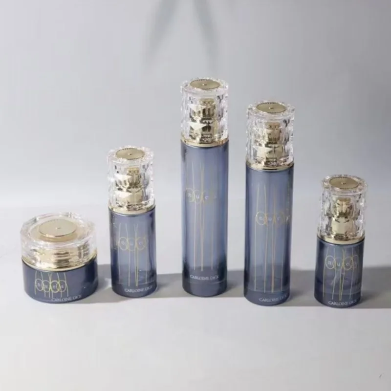 Frasco de creme 50g Fornecedor de embalagem 50ml 120ml Garrafas cosméticas vazias de vidro
