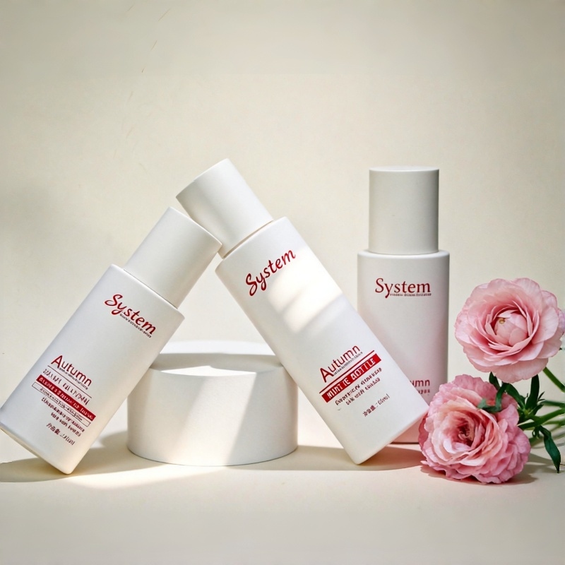 30ml 80ml 150ml Refillable empty cosmetic packaging Custom Bottle Glass Cream Jar