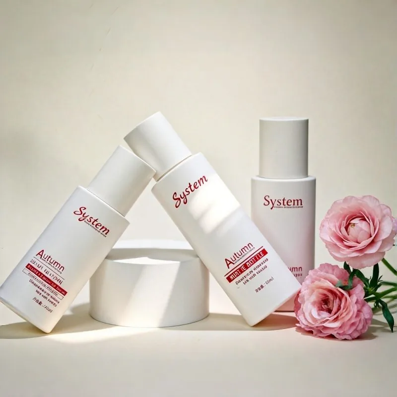 30ml 80ml 150ml embalagens cosméticas vazias recarregáveis frasco personalizado de creme de vidro