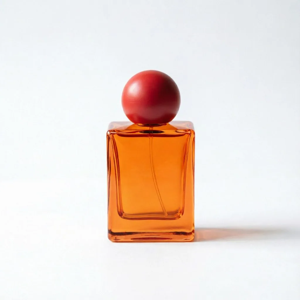 Pink Square Glass 香水ボトル 付き Ball Cap 50ml