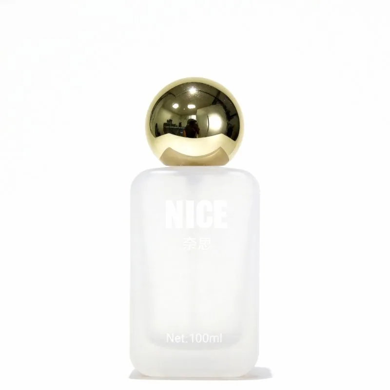 Serviço de processamento personalizado para embalagens de cosméticos - capacidade de 100 ml, frascos de vidro de 50 ml