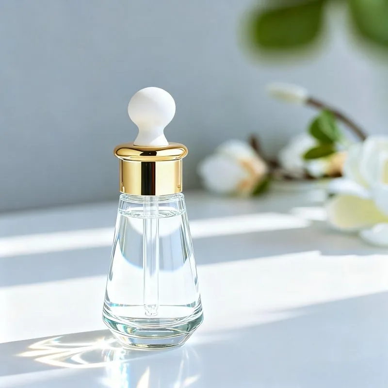 カスタマイズ可能な美容液ファンデーション用の 30ml/50ml 空のガラスボトル