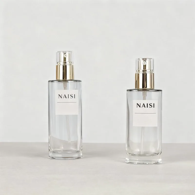 30ml, 40ml, 120ml, 100ml cosmetic spray/pump/toner essential oil glass bottle