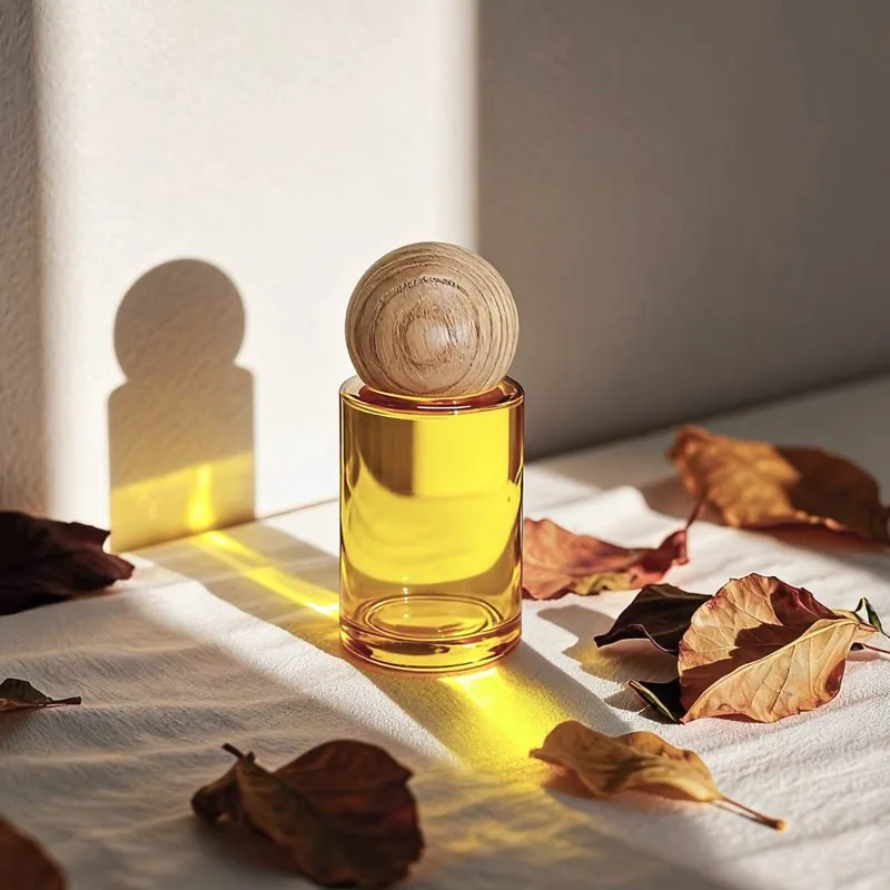 30ml dark-colored scrub oil light-proof bottle for individual portions