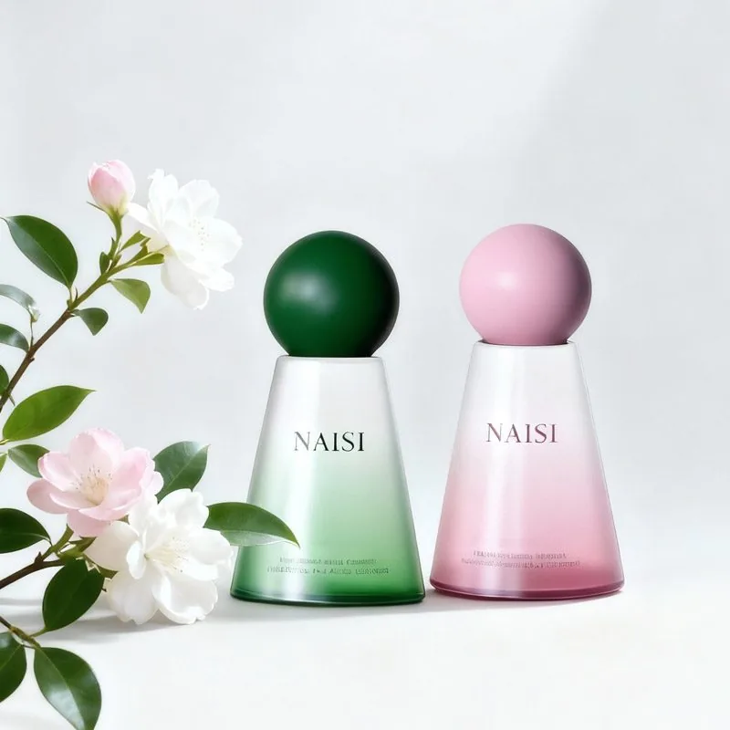 Esansiyel yağ için yeni 30ml, 50ml, 100ml, 120ml konik şişe. Esansiyel yağ kozmetikleri için gıda sınıfı cam şişe.