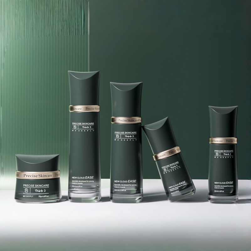 フロスト Green Square Glass Skincare ボトルセット