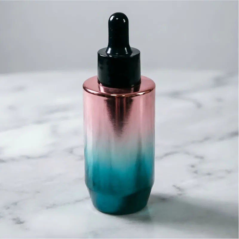 Iridescent Gradient cam damlalıklı şişe