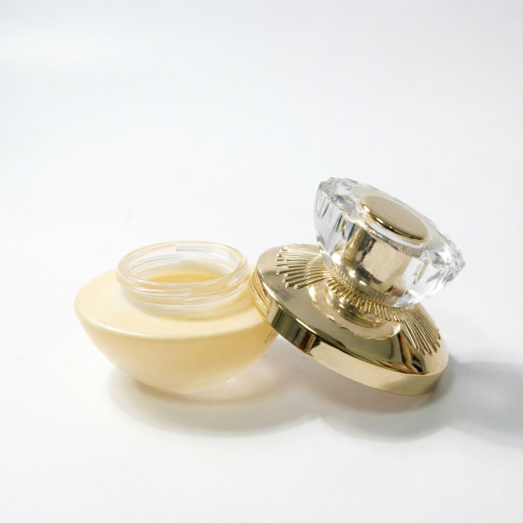hochwertig Gold Glass Essence Bottle