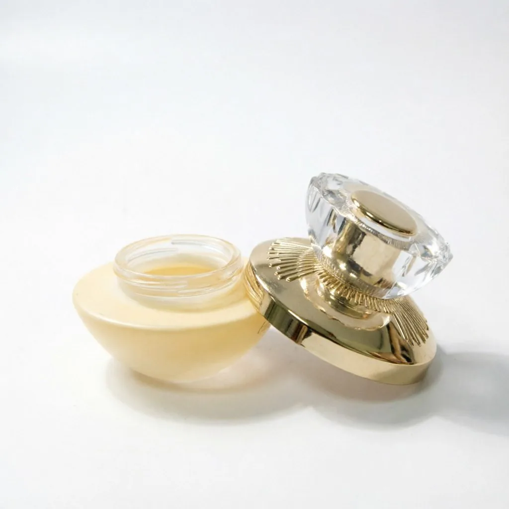 Luxury Gold Glass Essence Bottle