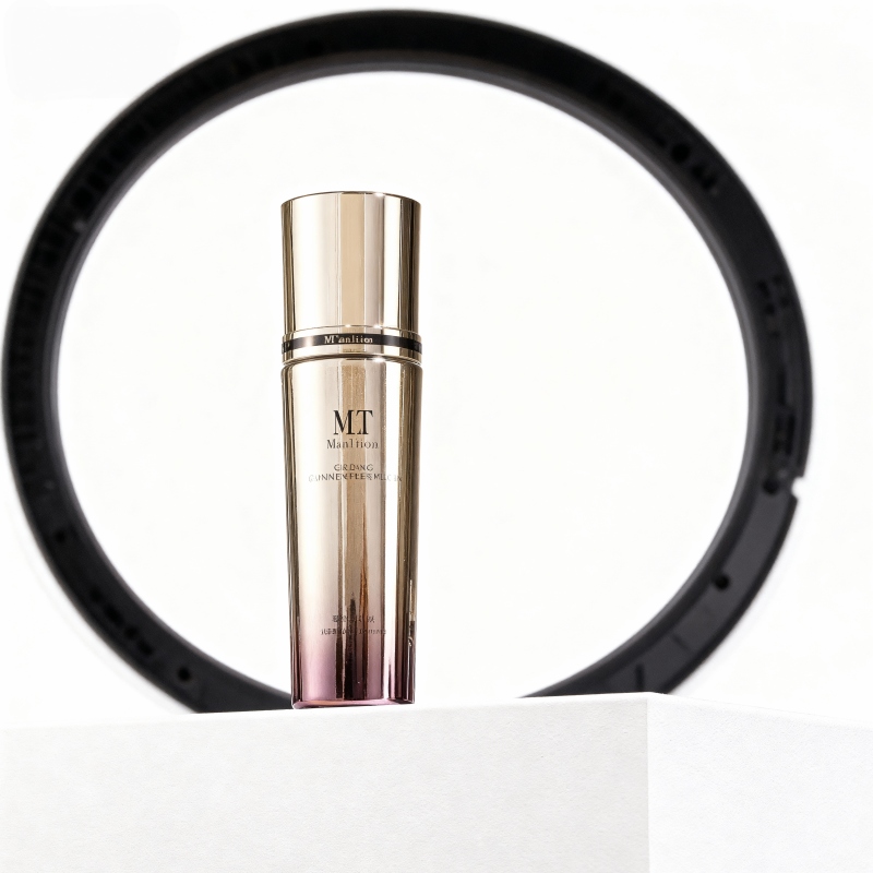 100ml manufacturer wholesale Lotion bottle acrylic oval essence bottle package