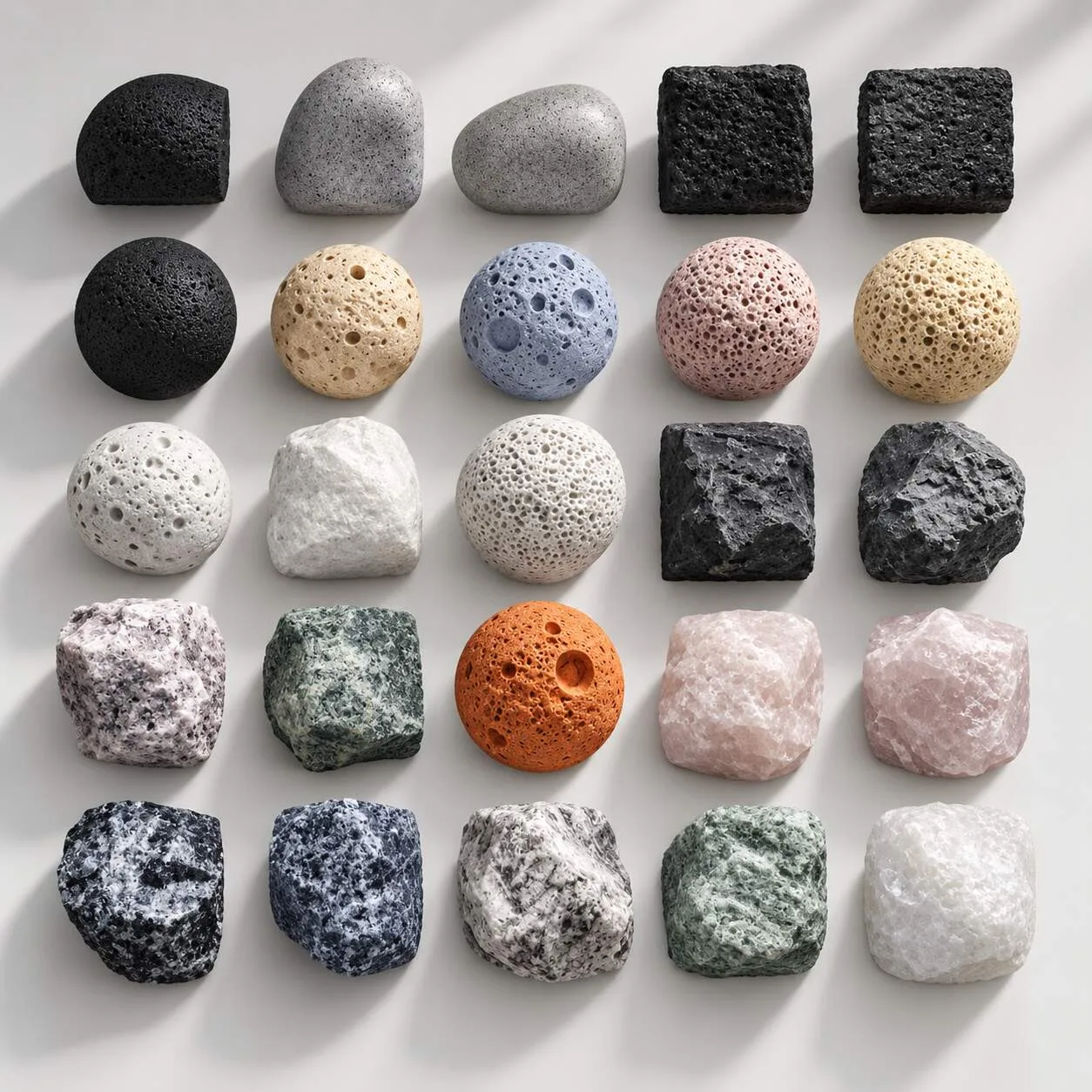 Custom Cement Stone Cosmetic & Perfume Bottle Caps