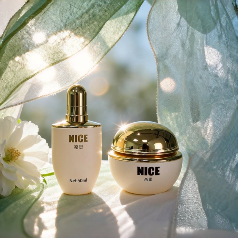 30ml Lotion Bottle Packaging 50ml 1oz Cosmetic Jars With Lids