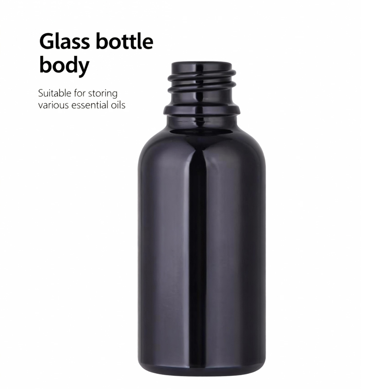 5ml/10ml/15ml/20ml/30ml/50ml/100mlCustom Blue Boston Cosmetic Glass Bottles