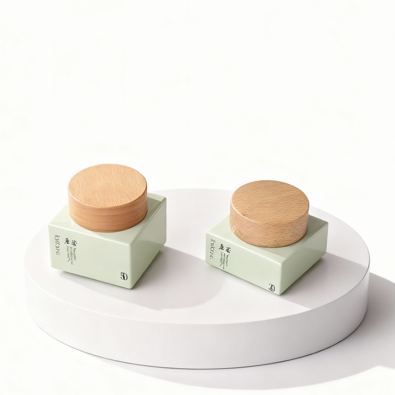 30g 50g Hot Sale Luxury Cosmetic Packaging Glass Jar Cream Jar Custom logo Cream Jar