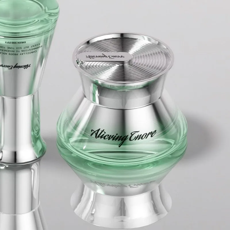 30 g 50 g Modischer konischer Cremetiegel aus Glas