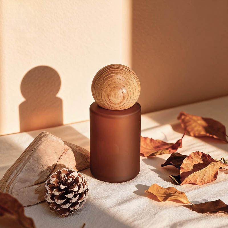 30ml dark-colored scrub oil light-proof bottle for individual portions