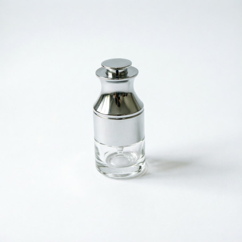 hochwertig Silver Glass Serumflasche