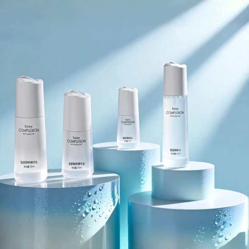 os recipientes do cuidado de 30ml 120mlSkin esvaziam o vidro de garrafas cosmético