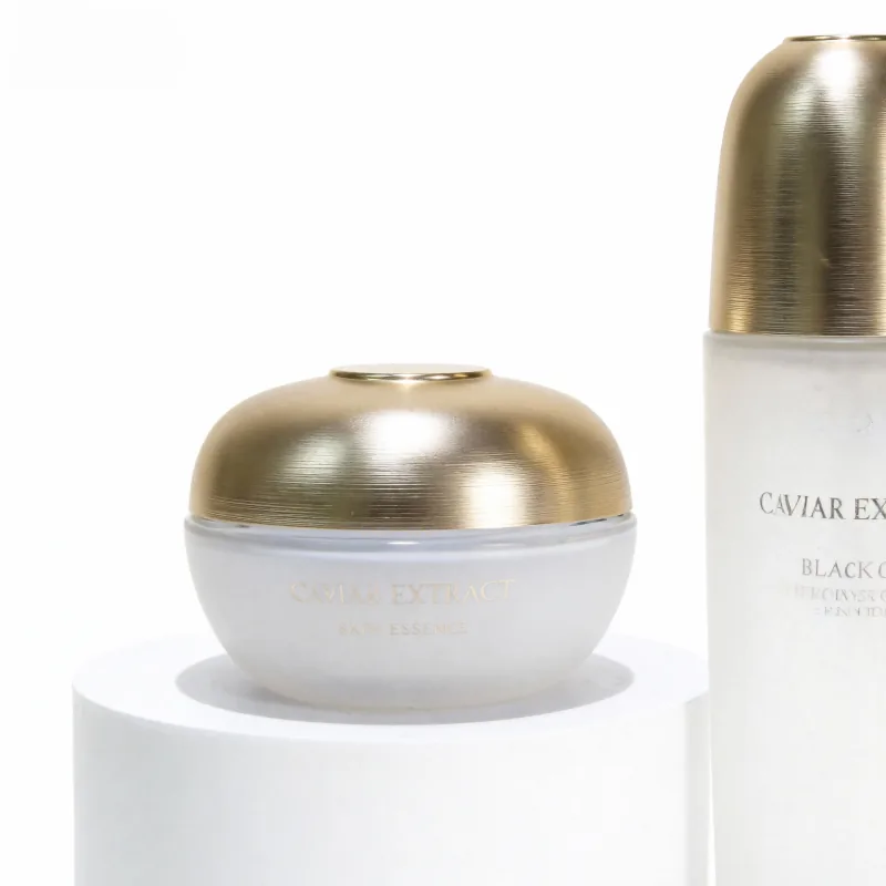 Os recipientes dos cuidados com a pele esvaziam o vidro de garrafas cosmético 40ml 100ml