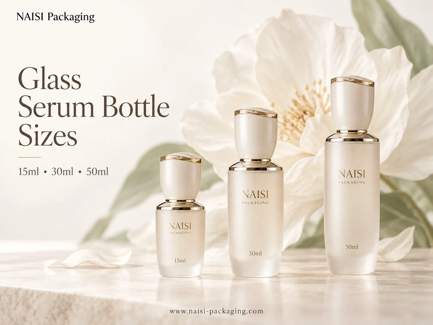Glass Serum Bottle Sizes Explained: 15ml, 30ml, 50ml and Beyond