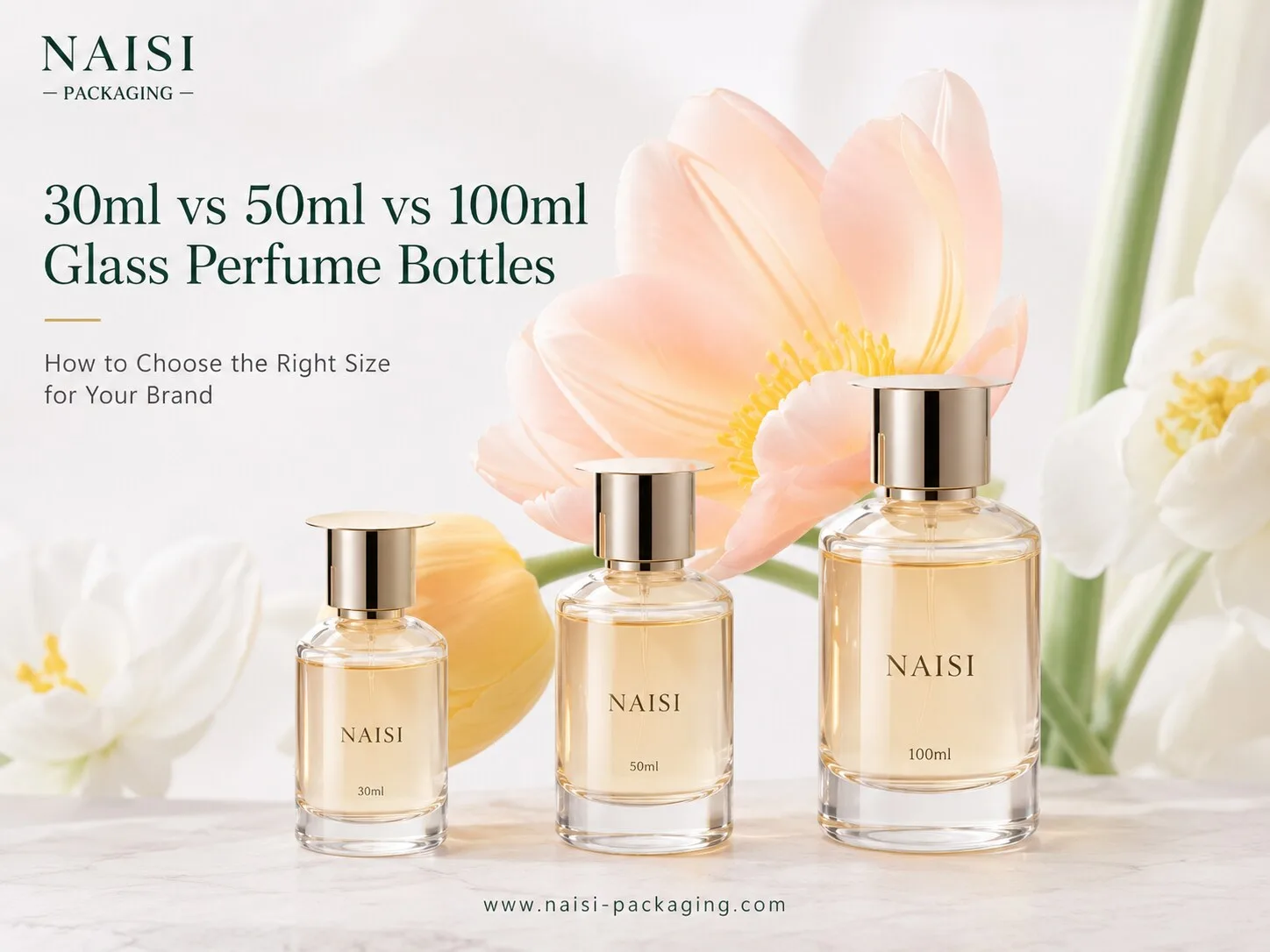 30ml vs 50ml vs 100ml Glass Perfume Bottles: How to Choose the Right Size for Your Brand