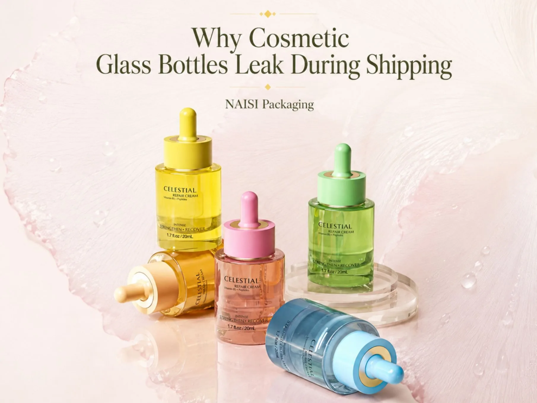 Why Cosmetic Glass Bottles Leak During Shipping: 9 Packaging Issues Every Beauty Brand Should Check Before Production